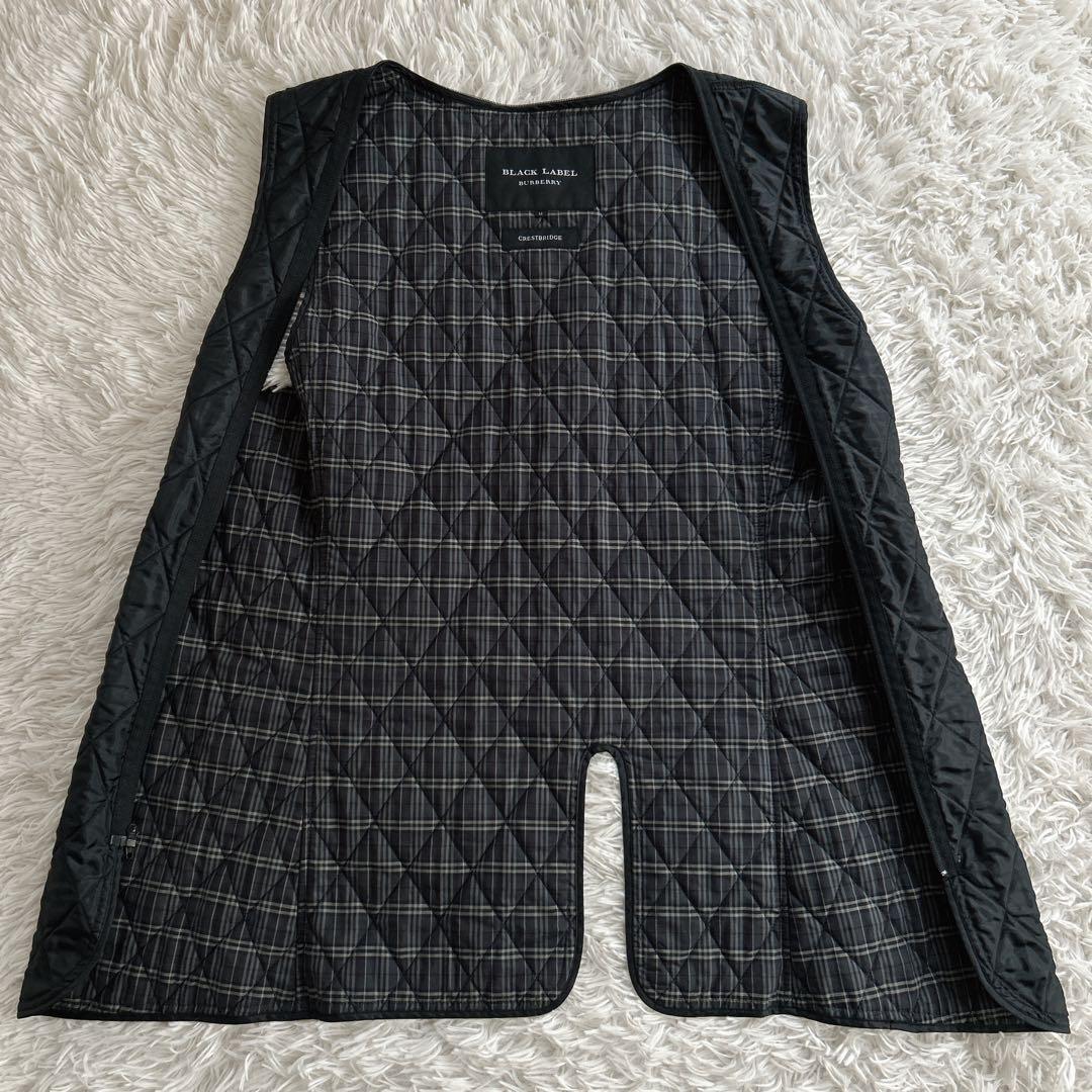 バーバリーブラックレーベル ダブルトレンチコート ライナー付 ベルト 2way