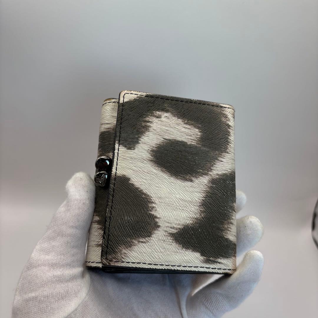 vivienne westwood 三つ折り財布　レオパード　がま口　ADVAN