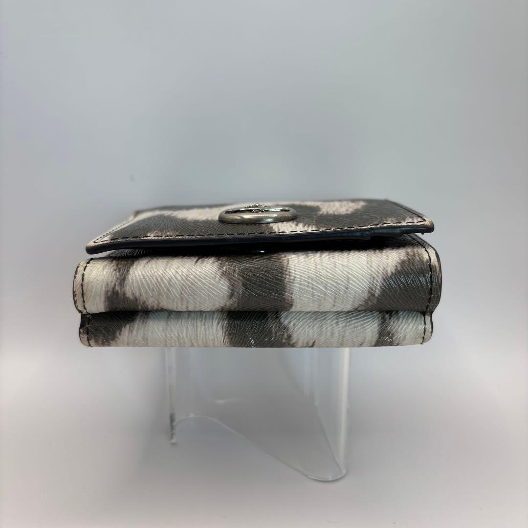 vivienne westwood 三つ折り財布　レオパード　がま口　ADVAN