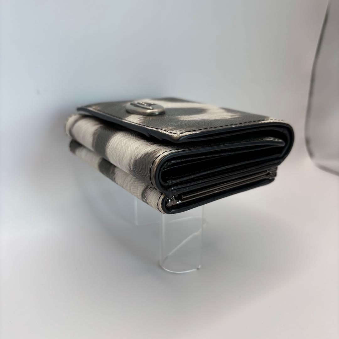 vivienne westwood 三つ折り財布　レオパード　がま口　ADVAN