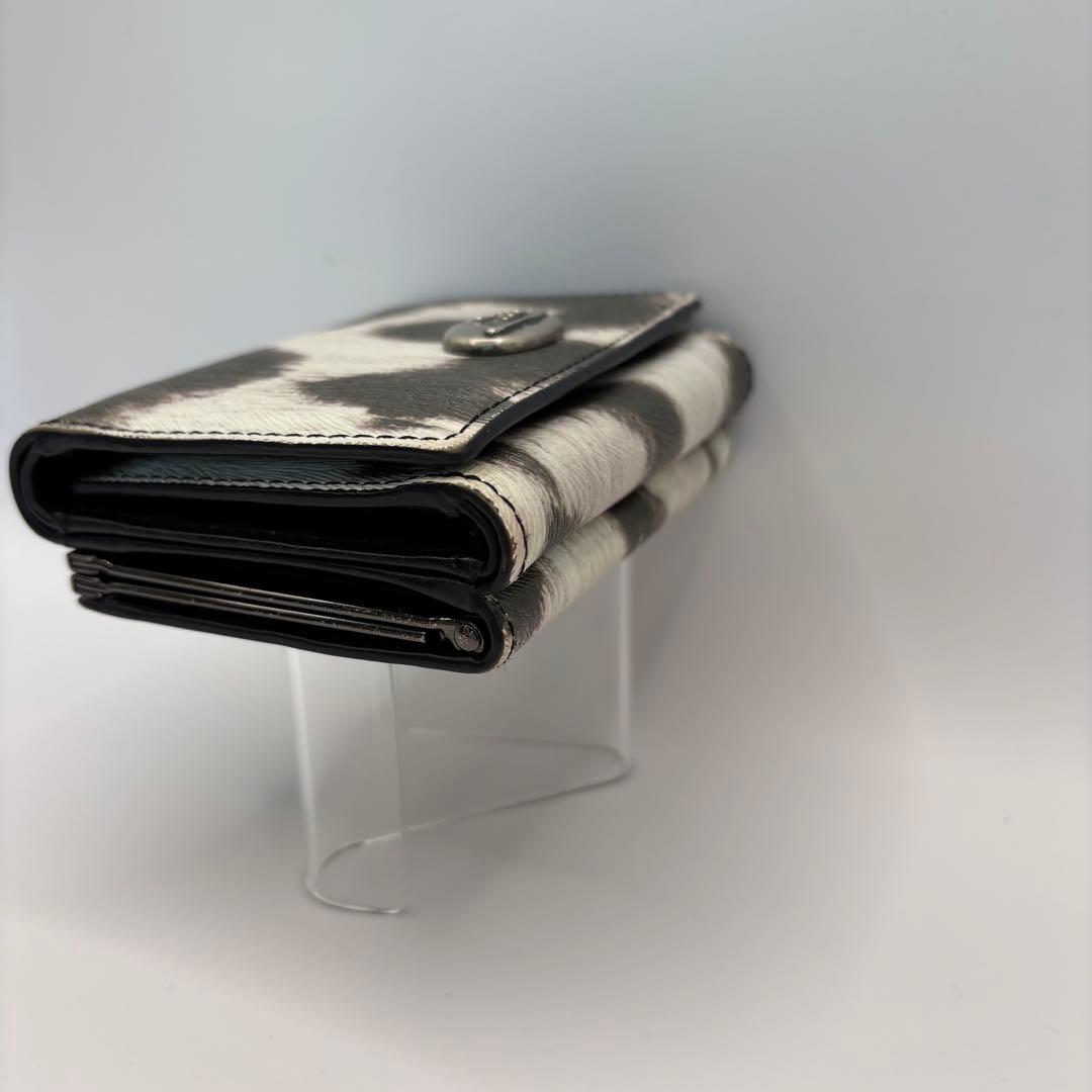 vivienne westwood 三つ折り財布　レオパード　がま口　ADVAN