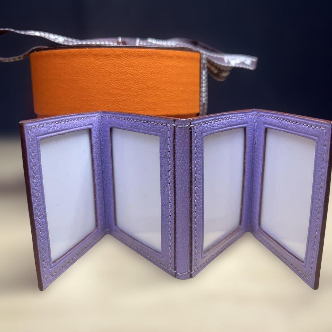 【希少品】HERMES エルメス4連ミニフォトフレーム