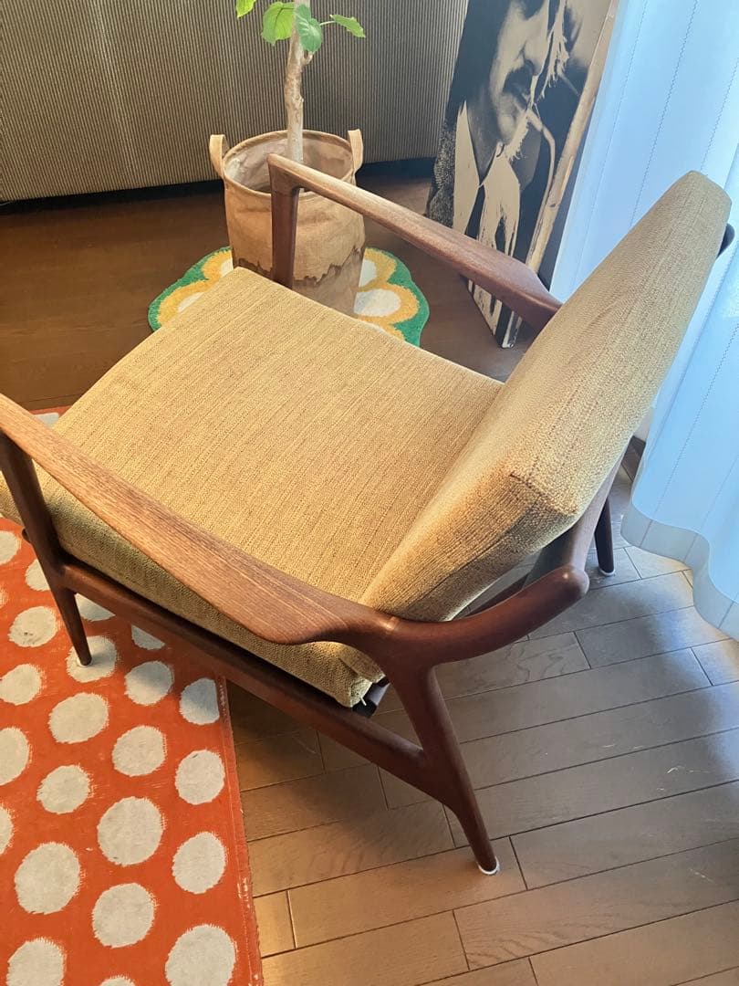 デンマーク　北欧家具　ヴィンテージ　イージーチェア