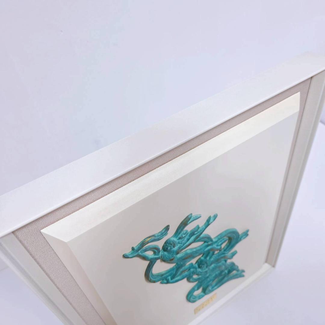 【希少美品】斎藤勝弘作 ナーガ（化身）日展作家 彫刻作品