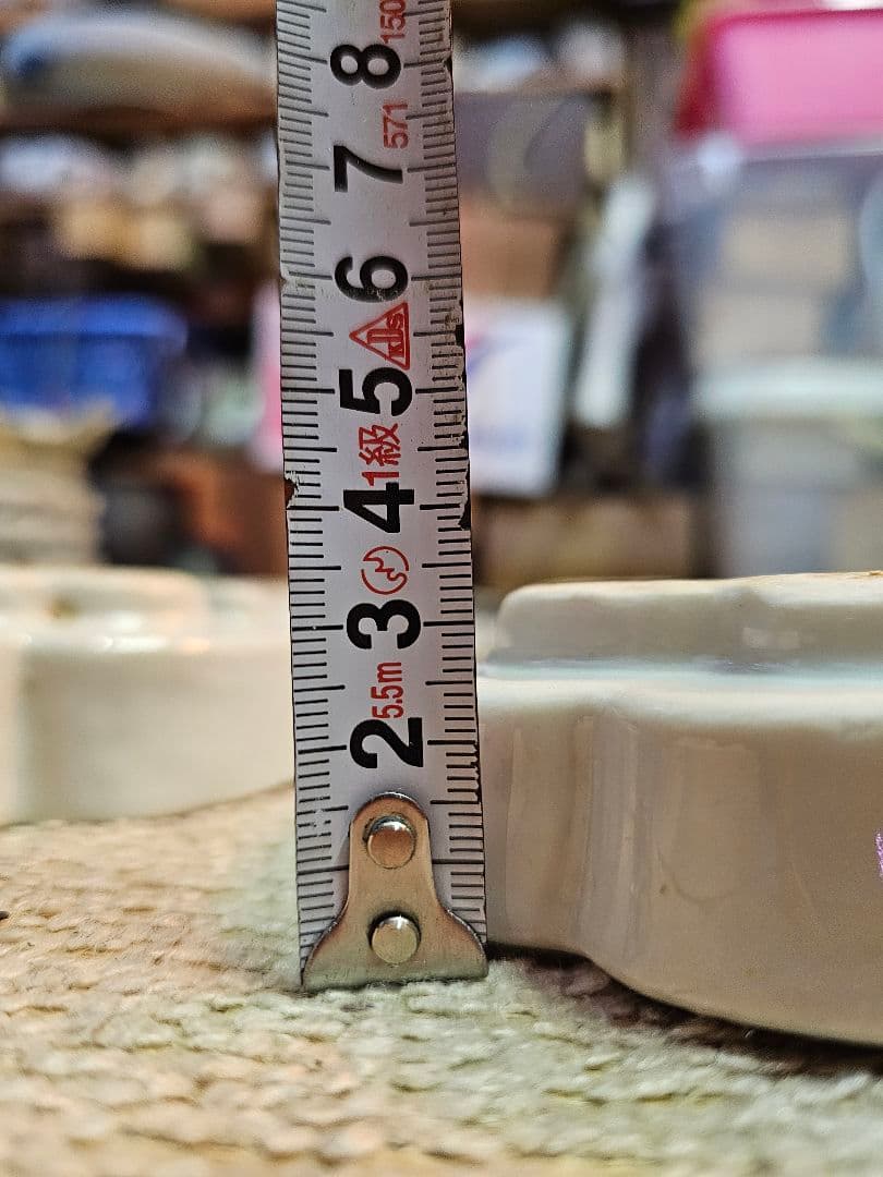 明治 古伊万里？ 京焼？ 古染付け写し 懐石用 虎に人 5客セット＋4客合計9客