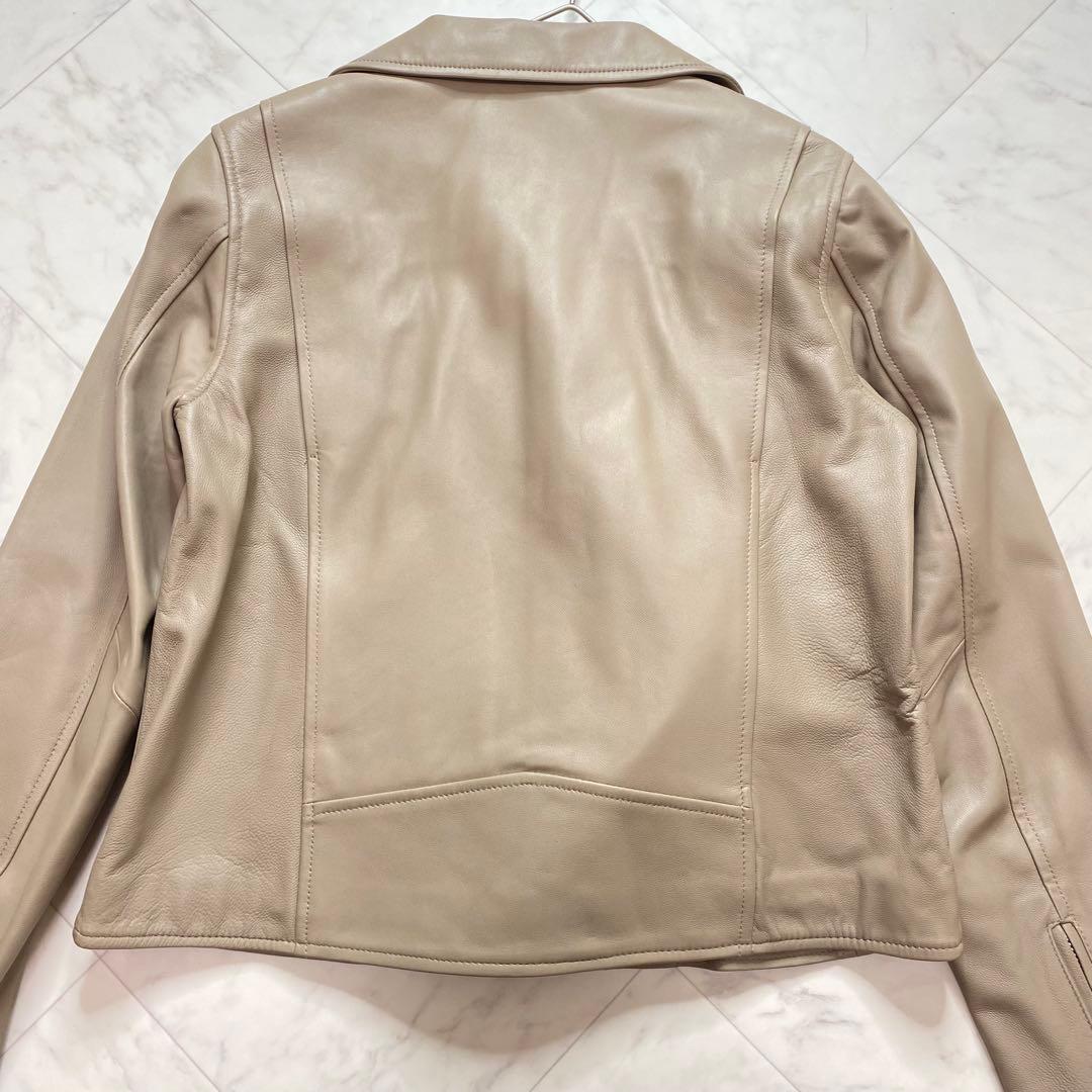 極美品✨スローブイエナ　羊革　レザー　ライダースジャケット　L 40