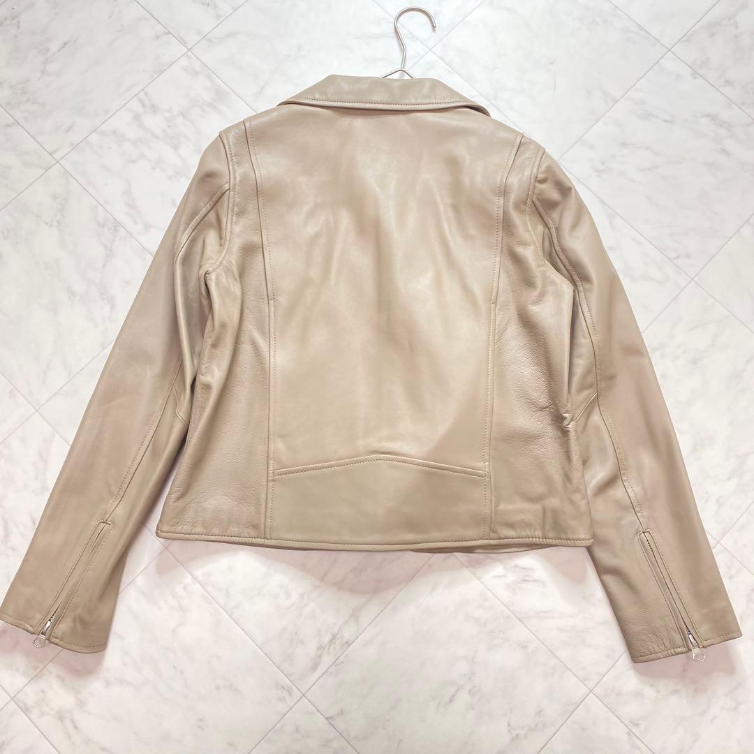 極美品✨スローブイエナ　羊革　レザー　ライダースジャケット　L 40