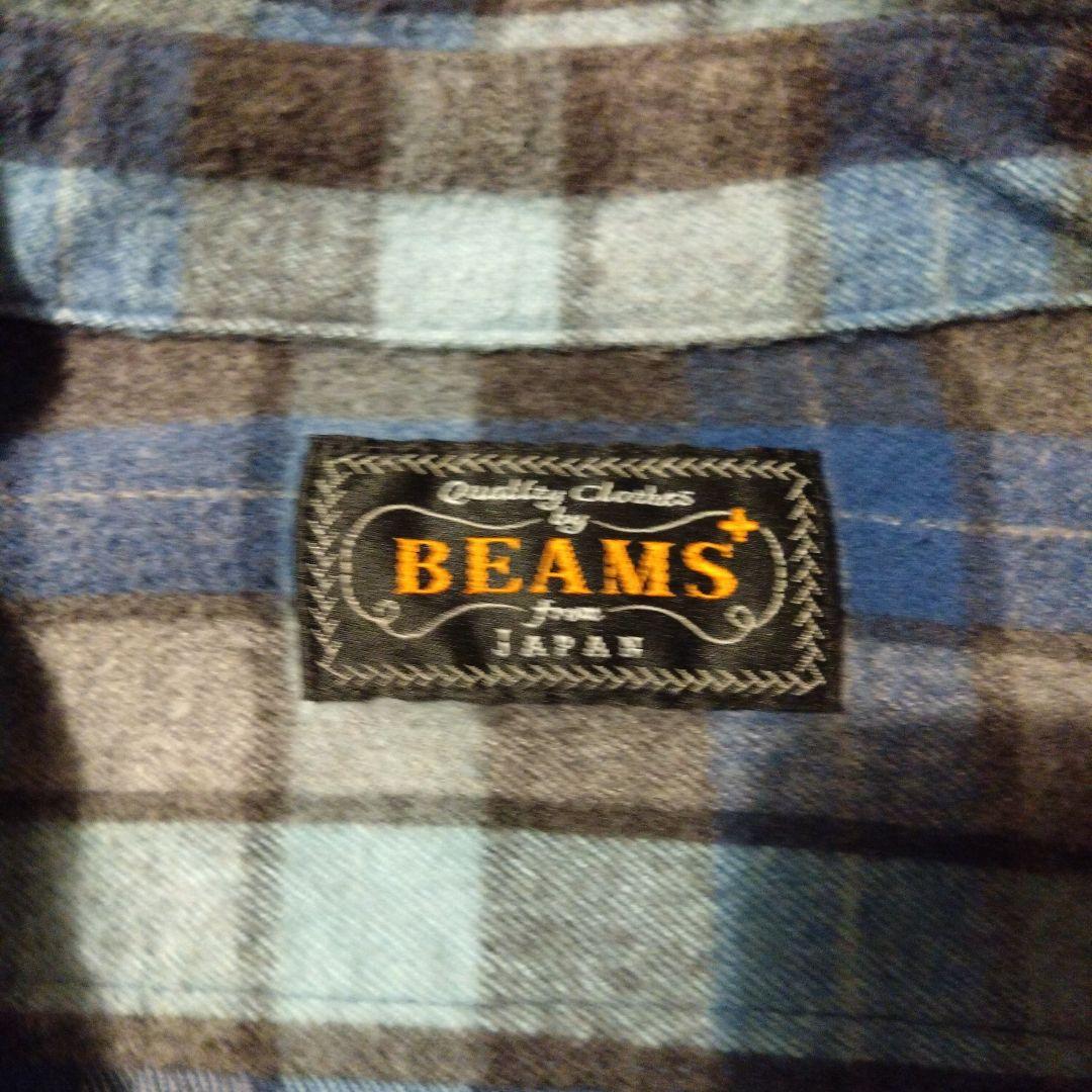 限定価格　ssz✖️BEAMS PLUS チェックネルシャツ　M　美品