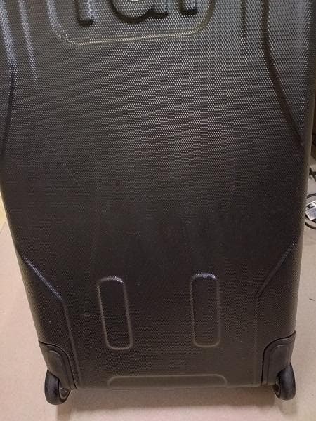 Y【中古品】FUL　キャリーバッグ　スーツケース　黒　S