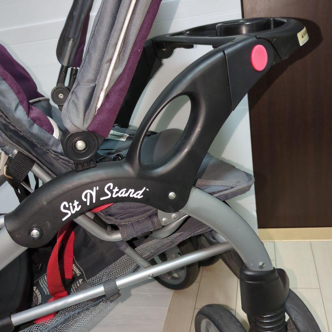 babytrend ベビートレンド　シット&スタンド　2人乗りベビーカー