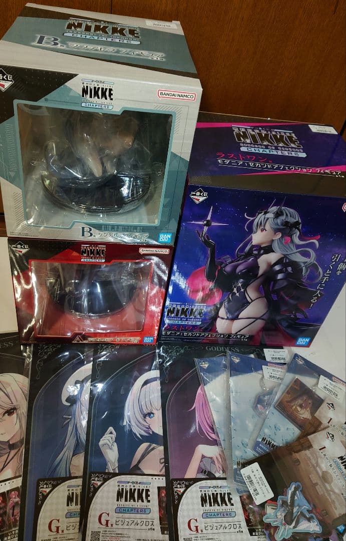 一番くじ 勝利の女神 NIKKE A賞 B賞 ラストワン賞 モダニア シンデレラ