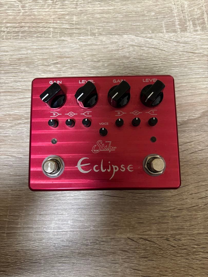 Eclipse ギターエフェクター 赤