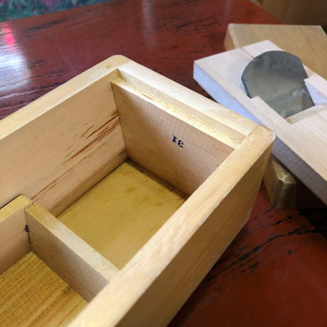 木曽檜製 特製 兎印 木製かつお節削り器 引き出し付き