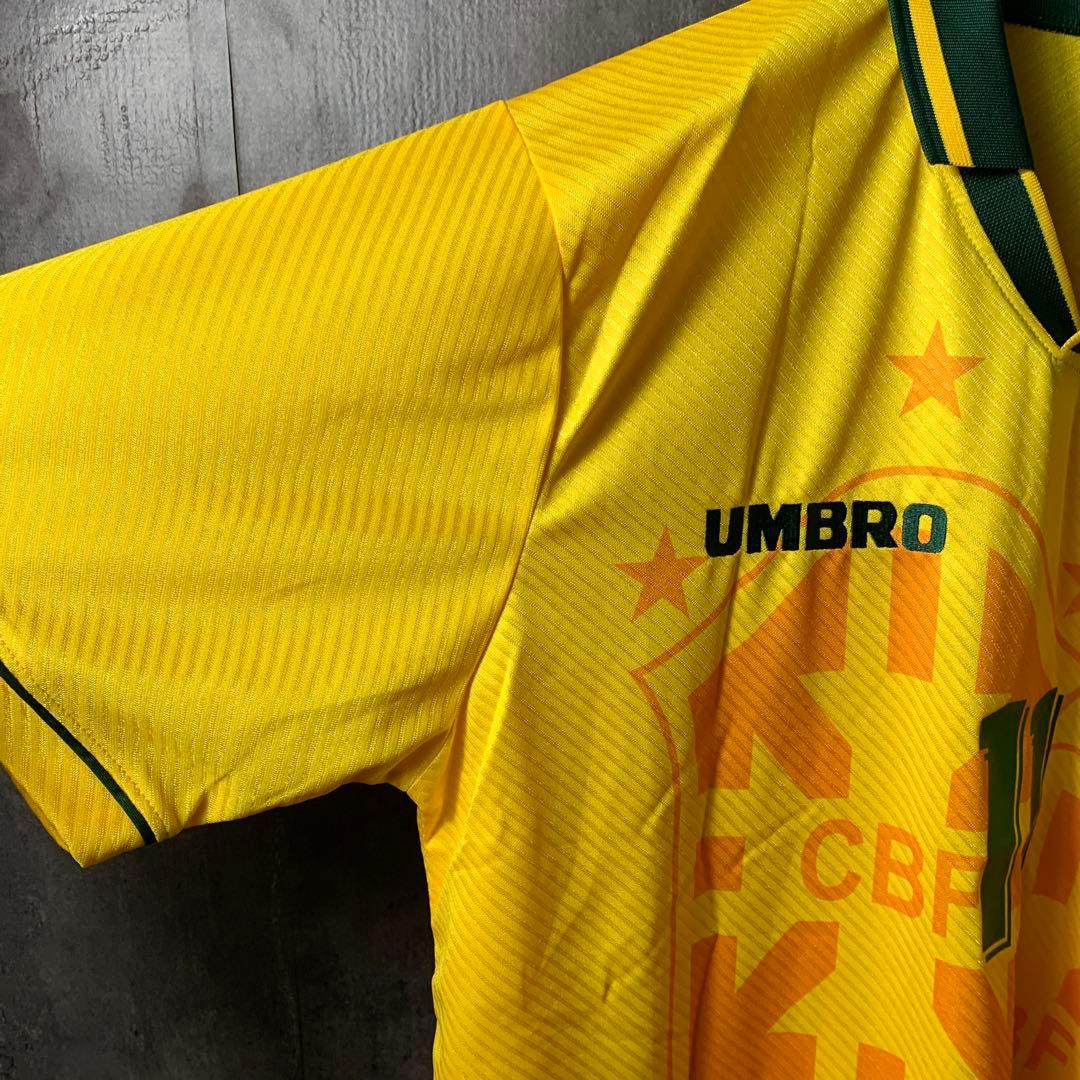 【★ロマーリオ】 サッカー 94 ブラジル代表 ユニフォーム 11番 XL 希少