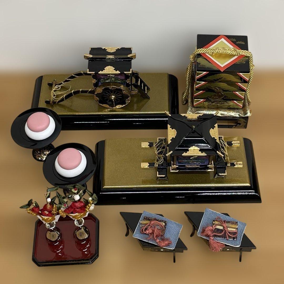 雛人形　桃の節句　雛道具　松