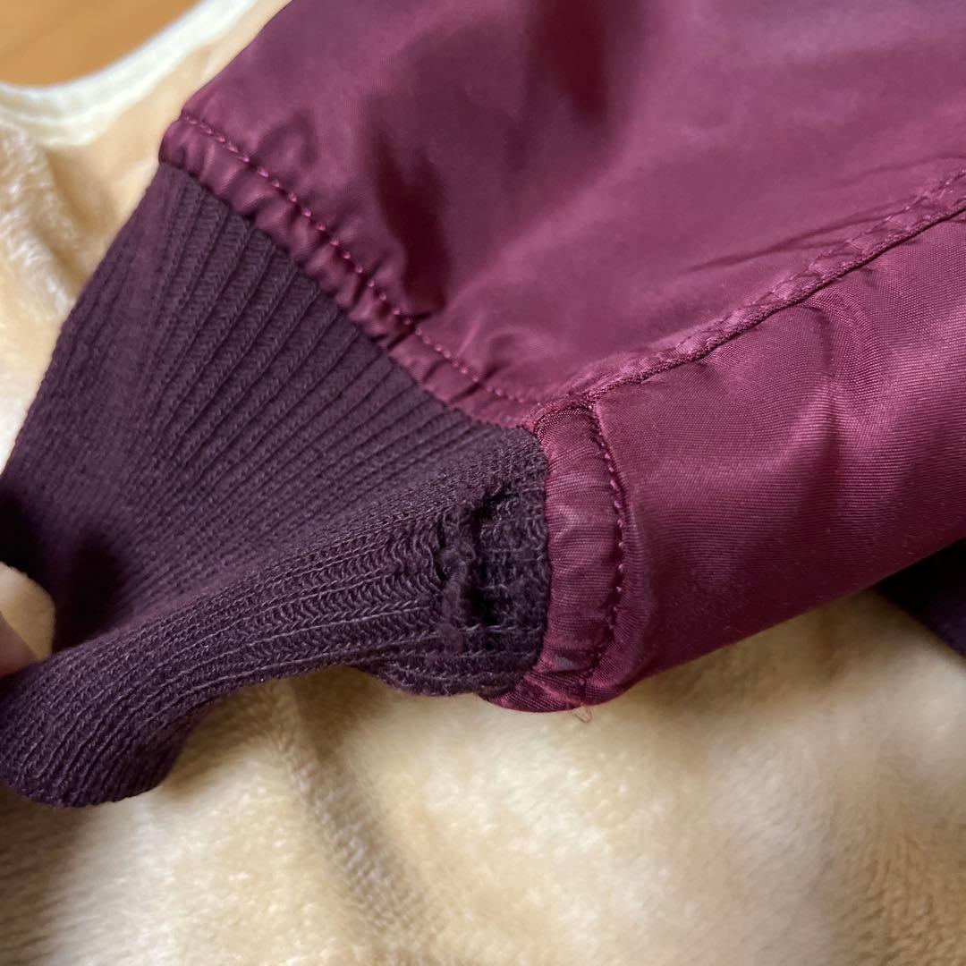 係*長様 90sUSA製 ALPHA MA-1 フライトジャケット バーガンディ