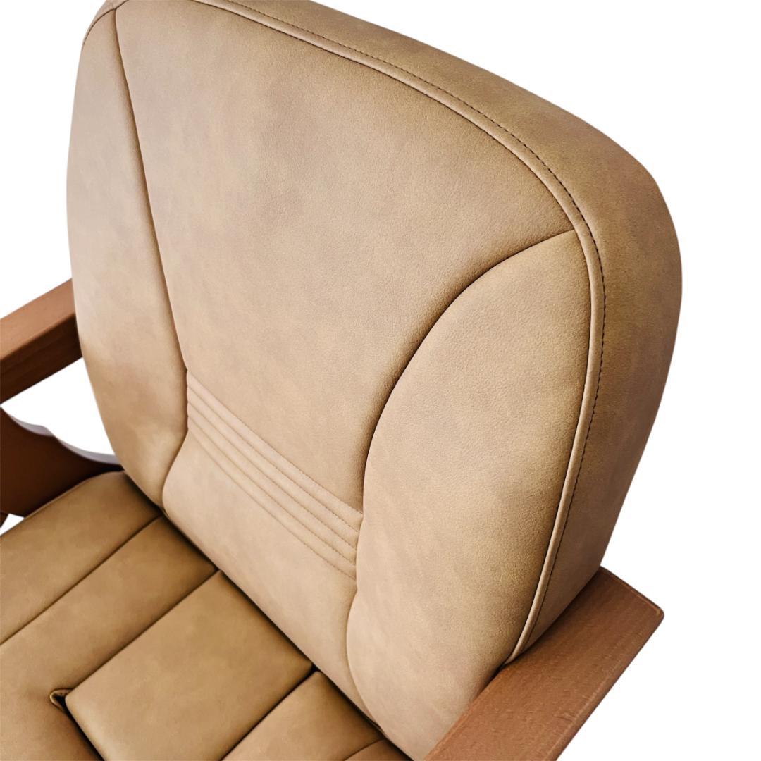 ポスチャーサポートチェア PSC-IV アーモンド(レザータッチ) 1脚