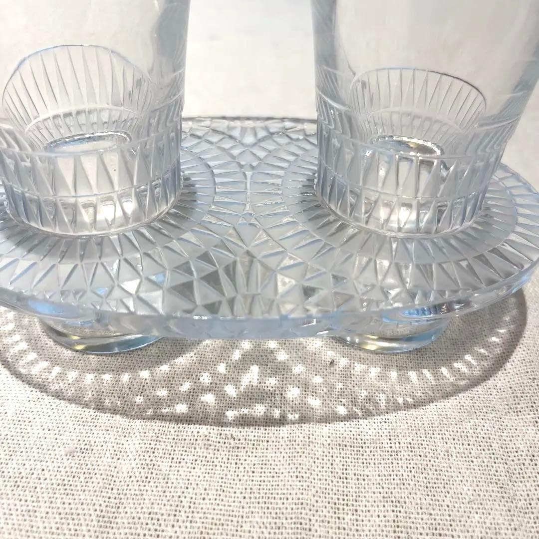 【希少】ルネ・ラリック オイル＆ビネガーセット クリスタル