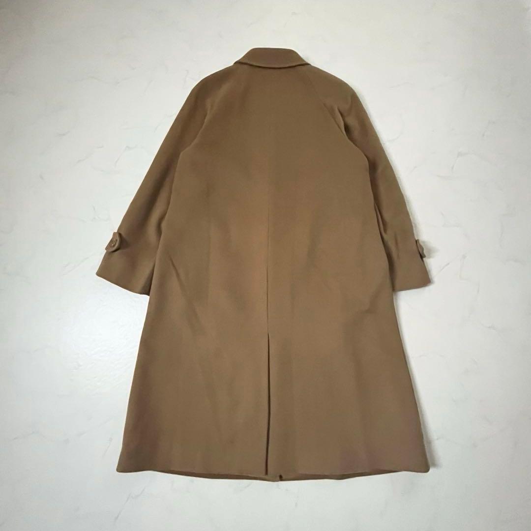 バーバリーロンドン　カシミヤ100%　ロングコート　シャドーホース　40