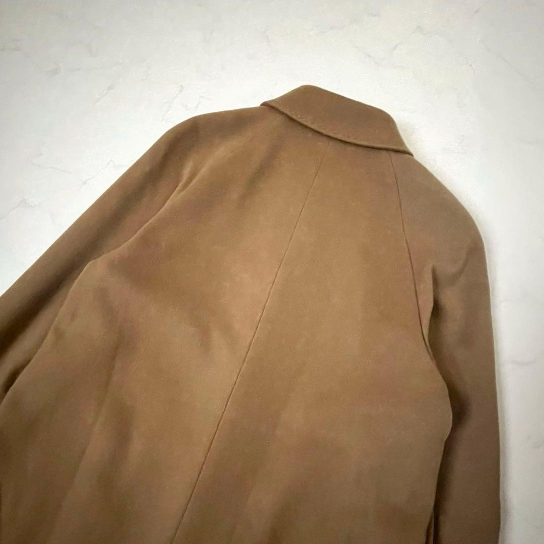 バーバリーロンドン　カシミヤ100%　ロングコート　シャドーホース　40