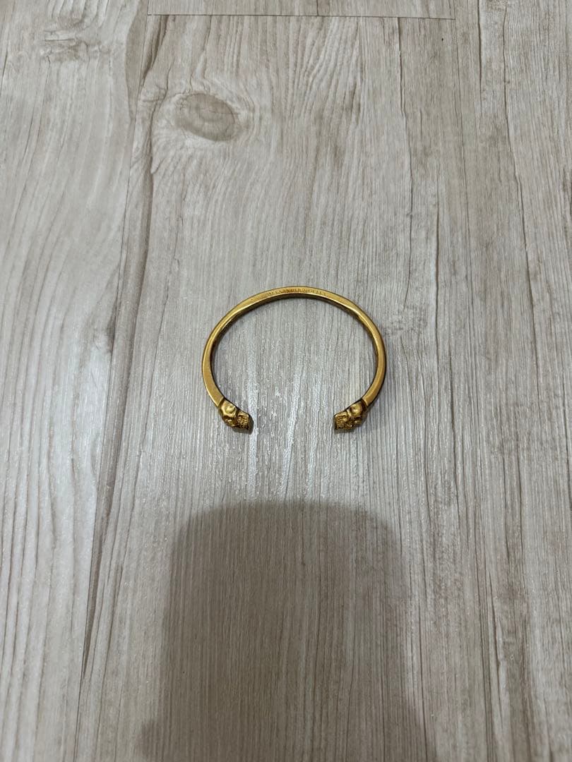 アレキサンダーマックイーン　Alexander McQueen スカル　バングル