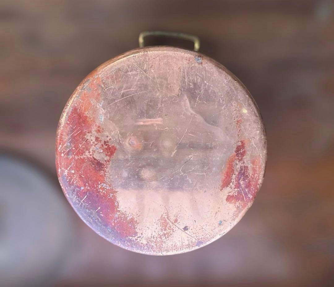 銅寸胴鍋　日用品　銅製品　調理器具　ブロカント