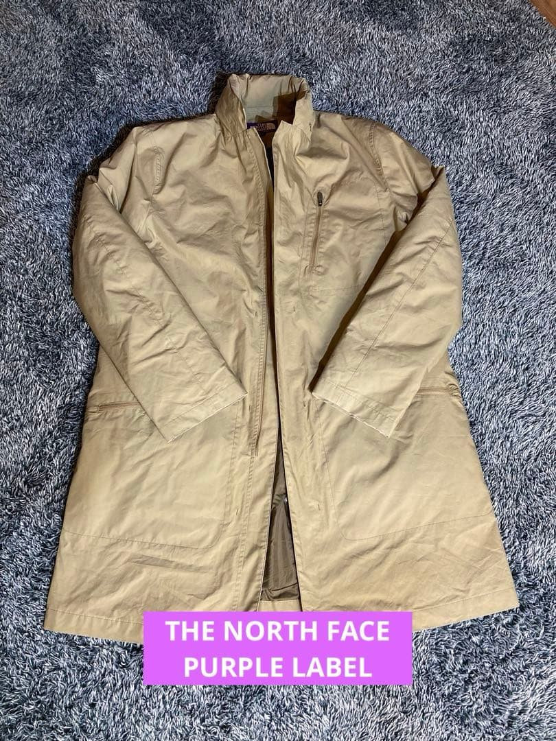 ノースフェイス PURPLE LABEL ダウンライニングトラベルコート　美品