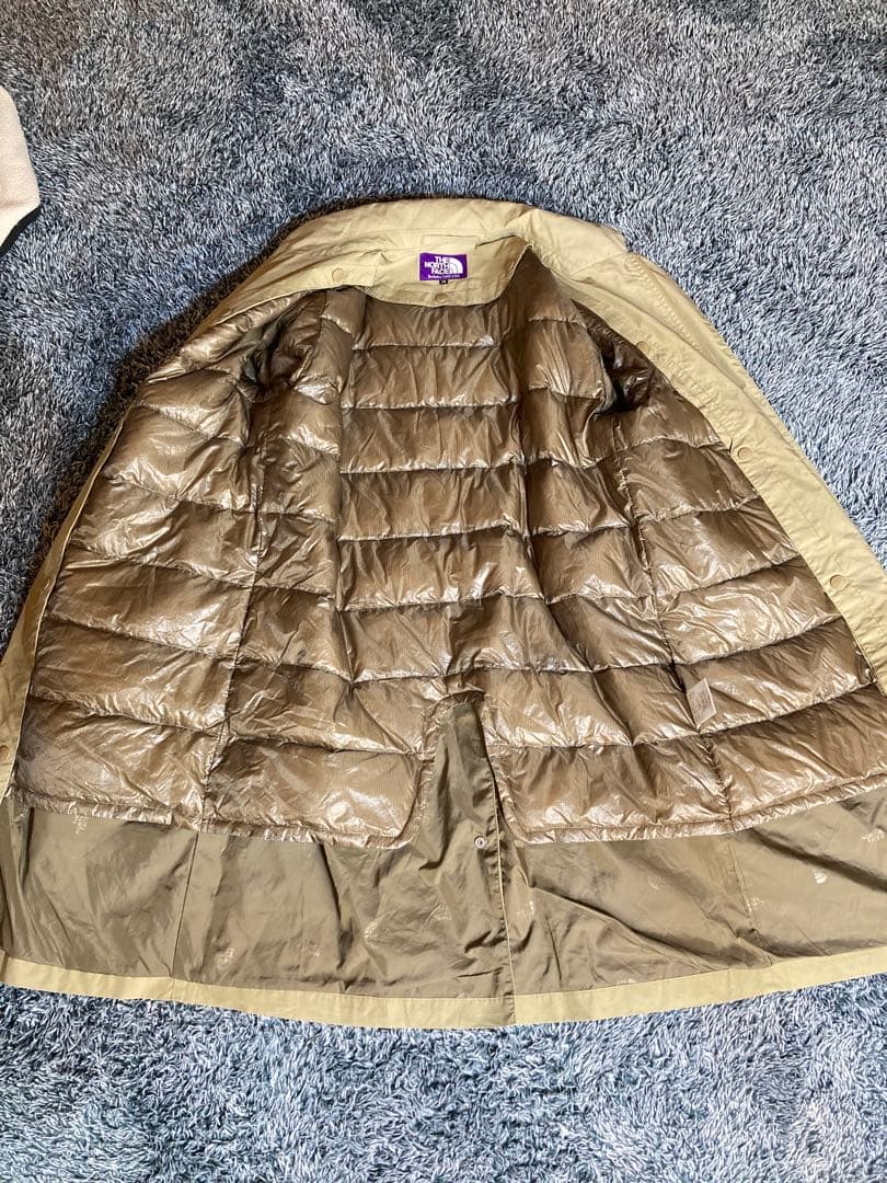 ノースフェイス PURPLE LABEL ダウンライニングトラベルコート　美品