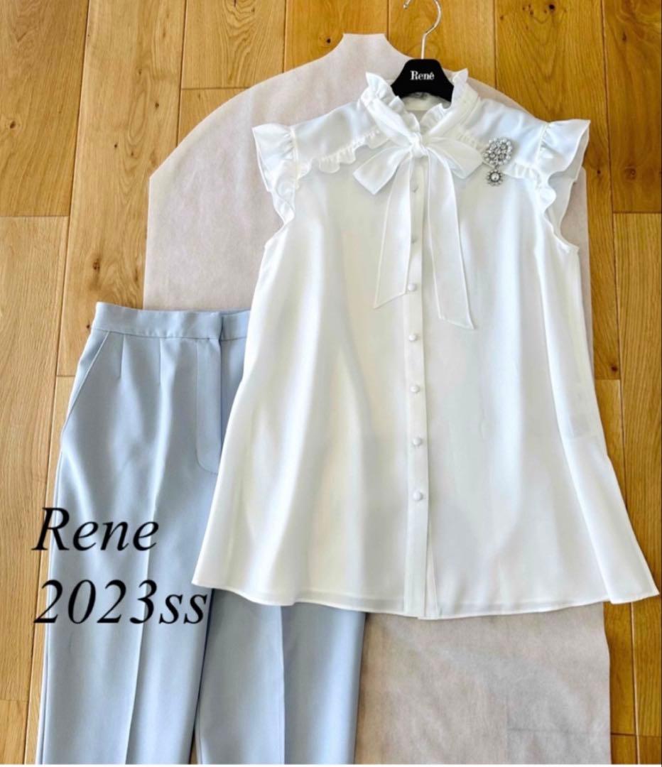 Rene ホワイトブラウス 36 サイズ