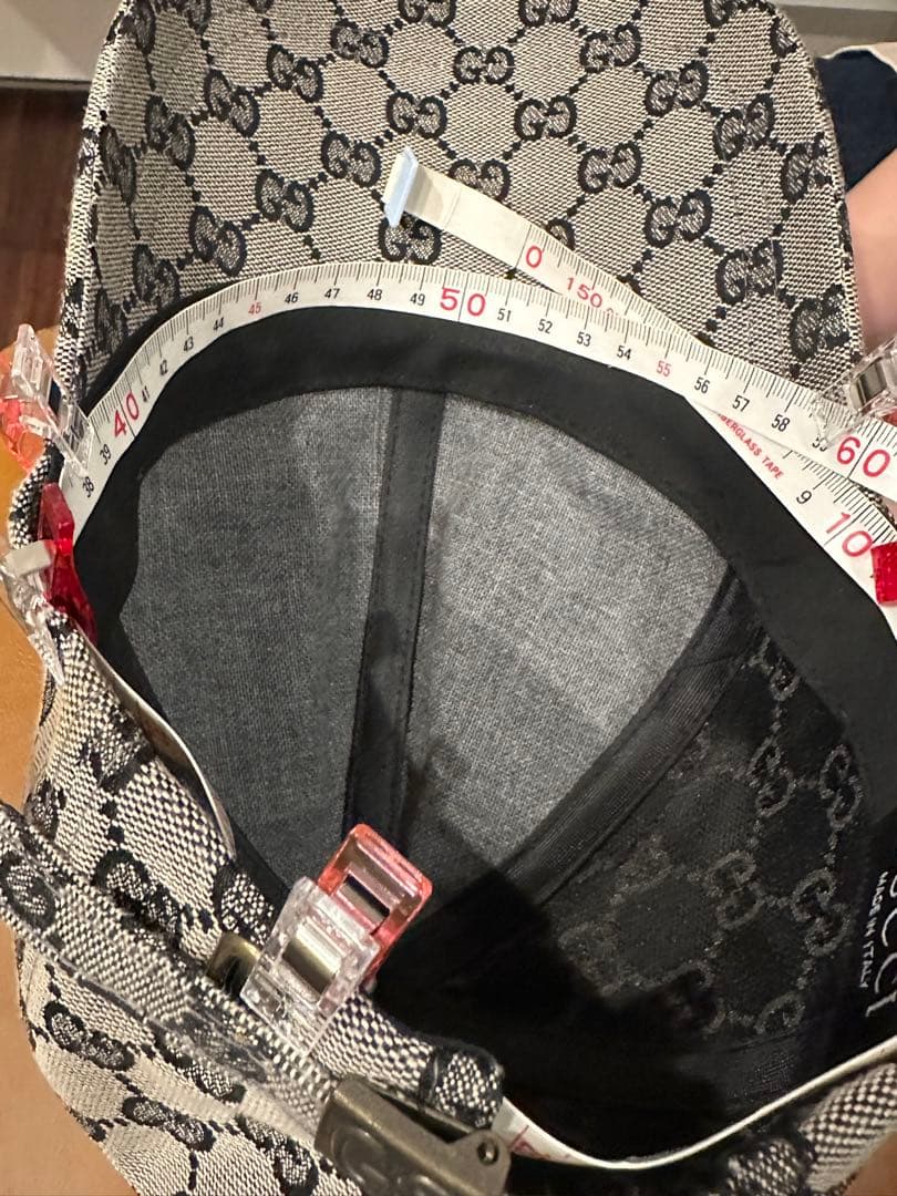 グッチ　GUCCI　キャップ　CG柄