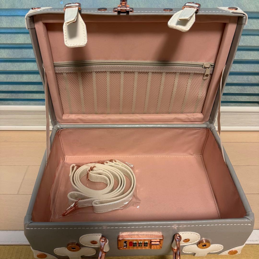 値下！美品スーツケースキャリーケース.ミニバック付きレトロUniwalker送込