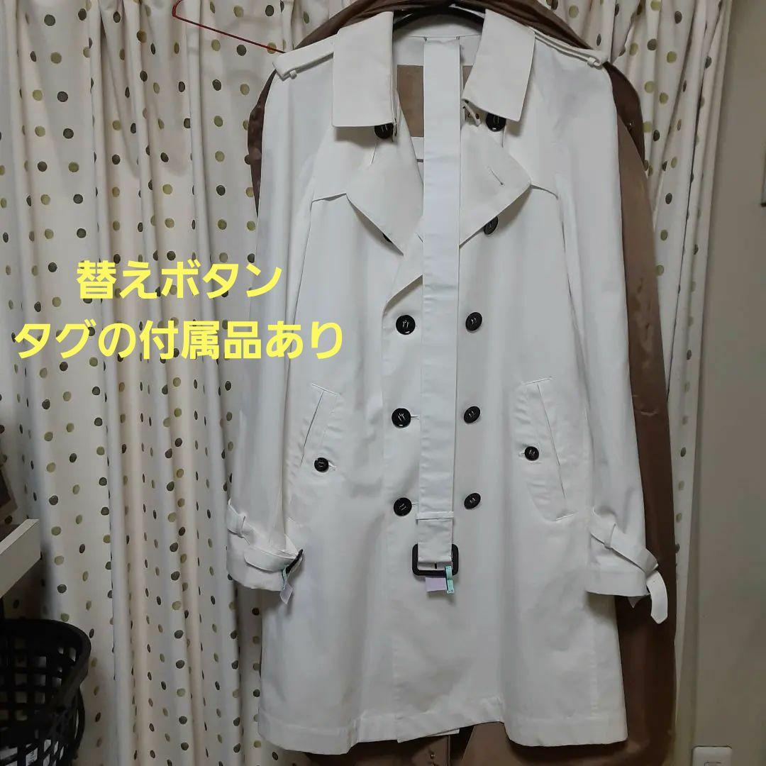 正規品 美品 近年モデル 希少バーバリー ホワイトトレンチコート…