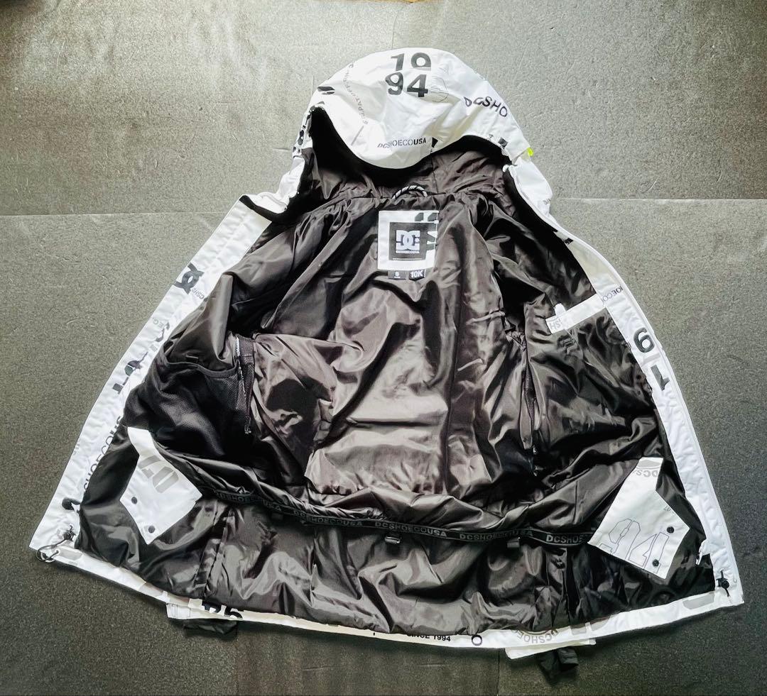 DC スノーボード 上下セット ホワイト/イエロー