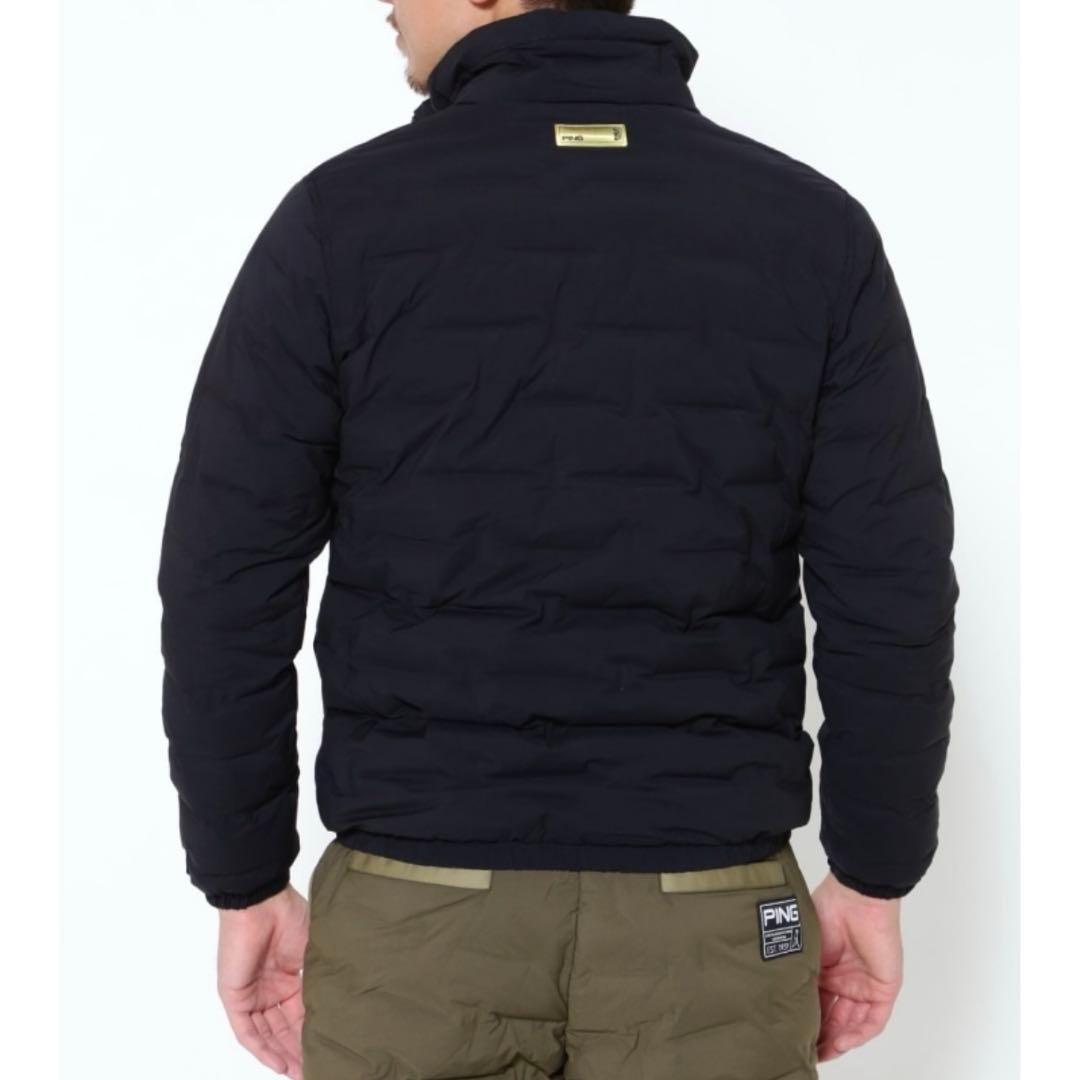 PING ピン　ゴルフウェア　フルジップ　ダウンブルゾン Sサイズ　ブラック