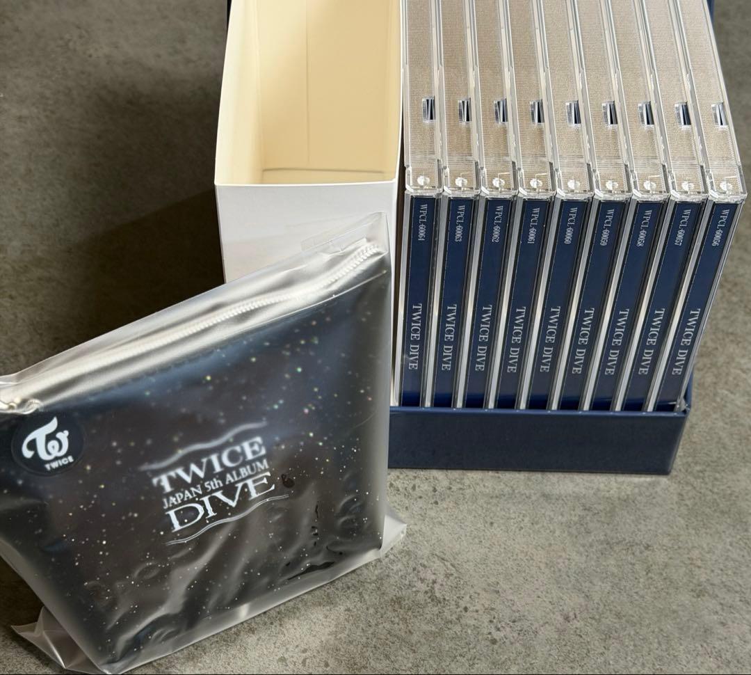K-POP・アジア TWICE DIVE 7th AnniversaryCollectionBOX