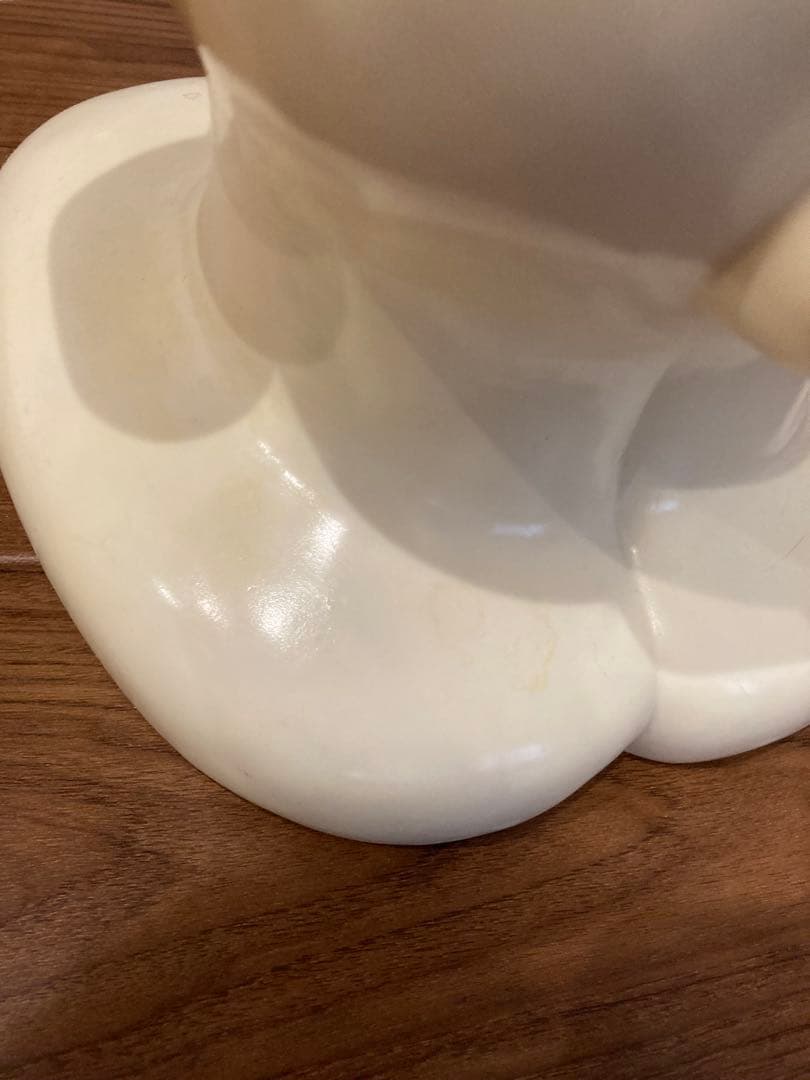 ス*ー様 【当時物】三和銀行 スヌーピー 置き物 時計 約60cm 非売品