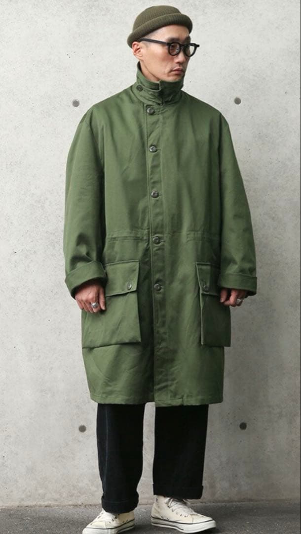 スウェーデン軍 M-59フィールドコート&ボアライナー デットストック【C54】