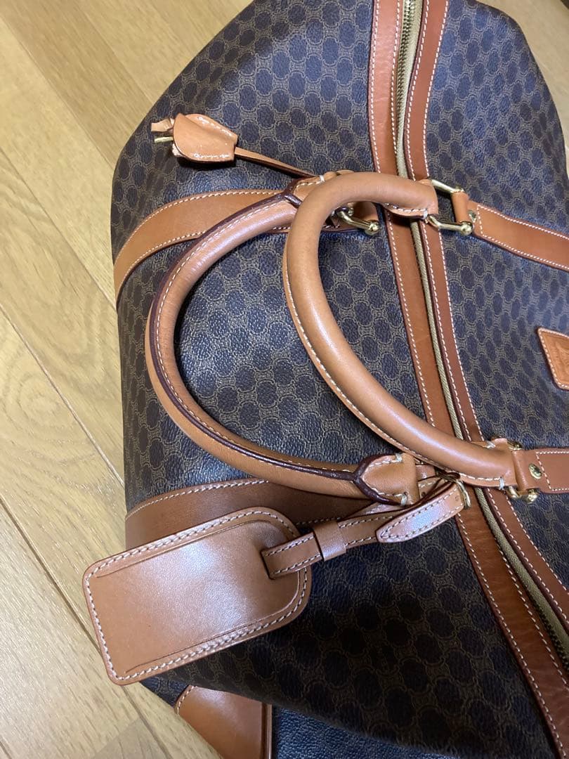 16日まで再値下　美品　セリーヌ　CELINE マカダム　ボストンバッグ　旅行