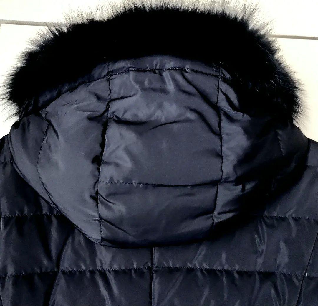 専用【1回着】リフレクト 細見え フォックスファー ダウンコート 9/M