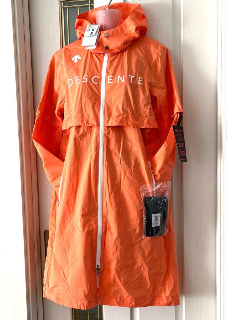 未使用　デサントゴルフ　ナイロンストレッチ　レインウェア　ワンピース　L