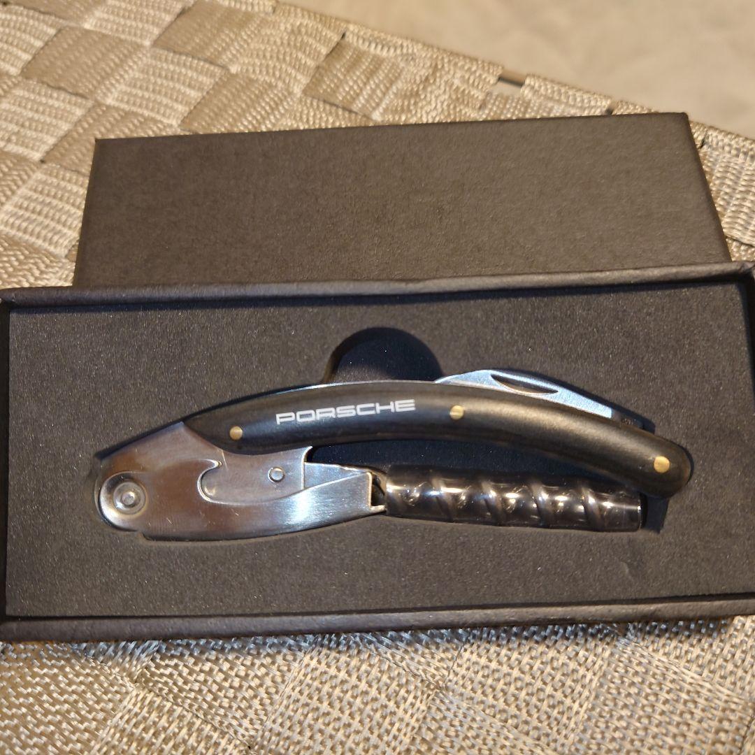 Porsche正規品ソムリエナイフ 栓抜き エルゴノミックデザイン 激レア非売品
