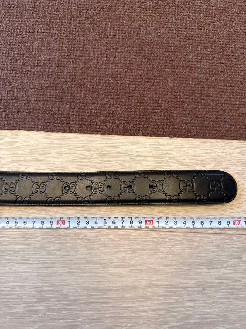 Gucci GGロゴ ベルト ブラック