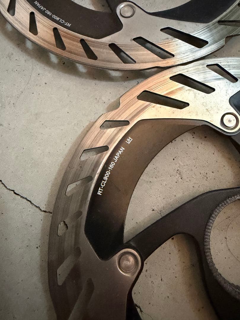 あけぼのさん専用Duraace RT-CL900 160mm/140mm 4枚