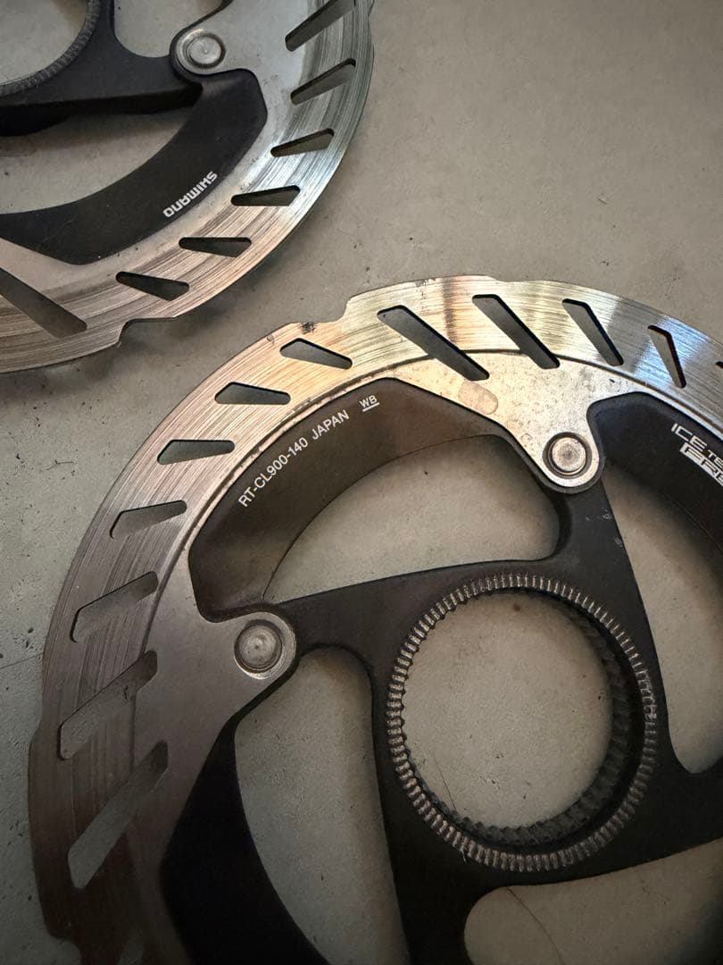 あけぼのさん専用Duraace RT-CL900 160mm/140mm 4枚