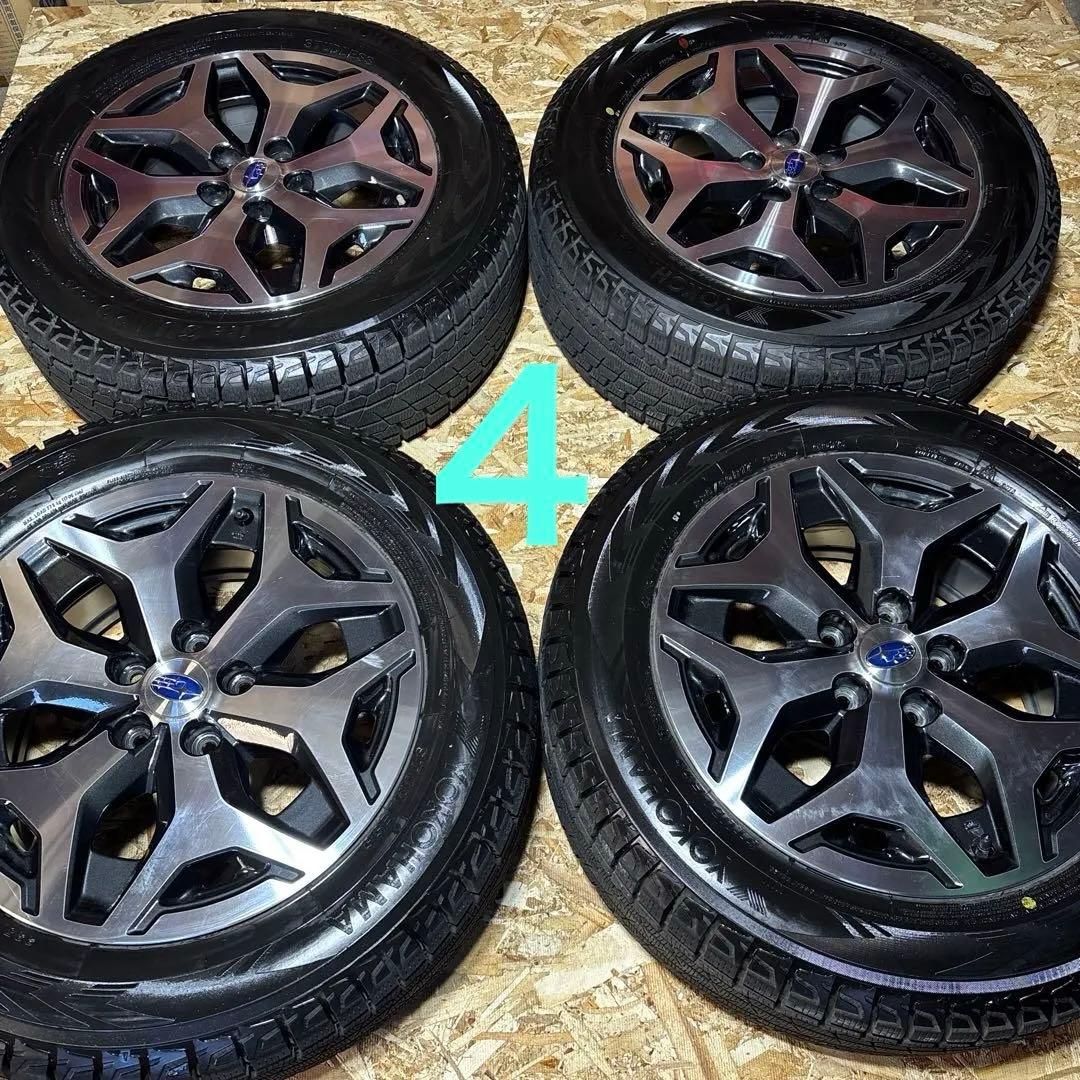 スバル　フォレスター　純正　１７インチ　高年式　低走行　④