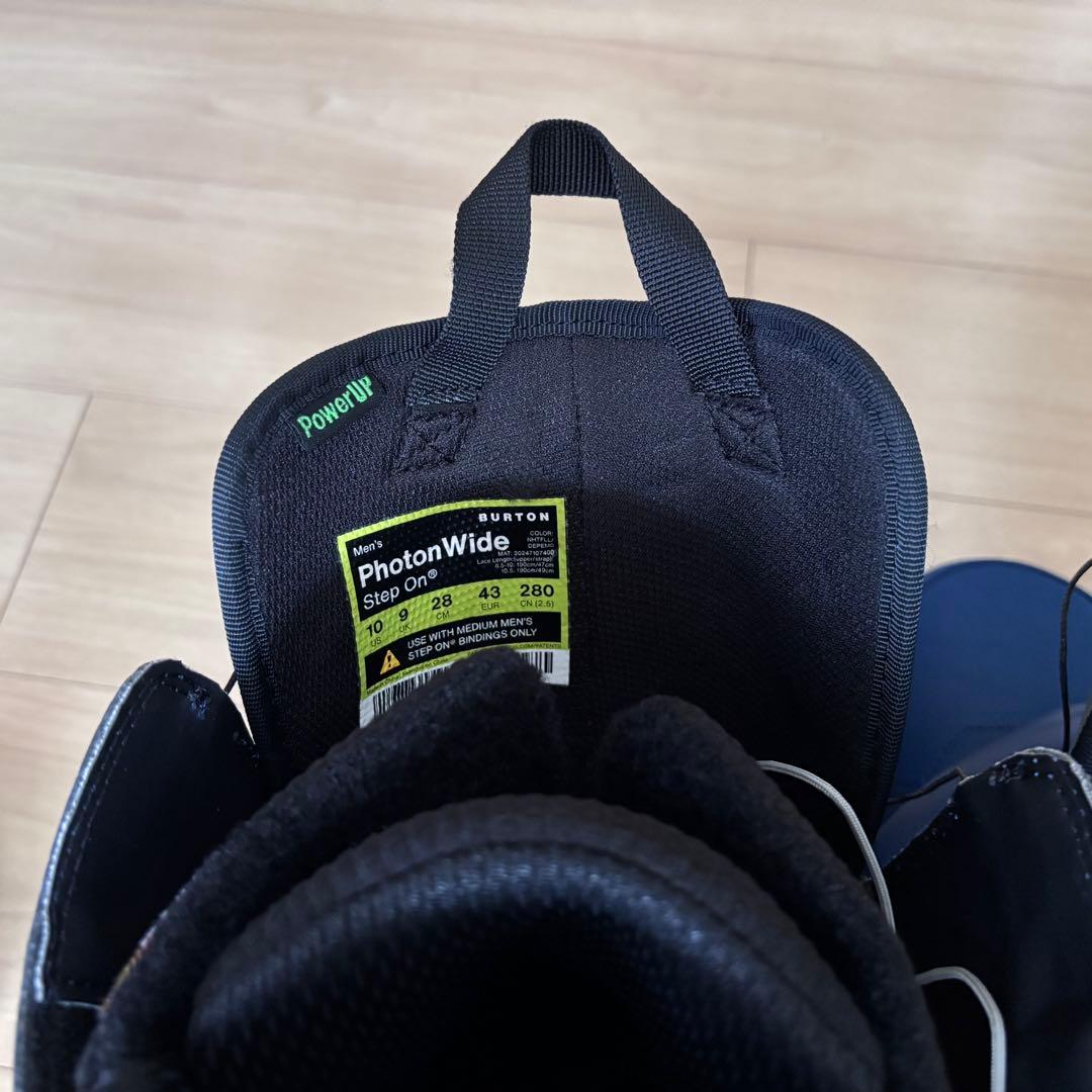 スノーボード BURTON FHOTON STEP ON WIDE 28cm