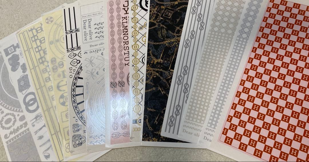 ポーセラーツ転写紙A3、13枚