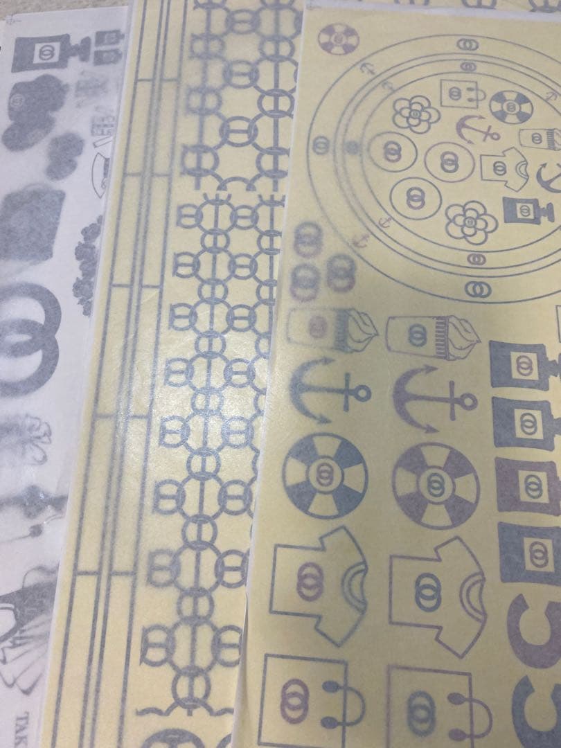 ポーセラーツ転写紙A3、13枚