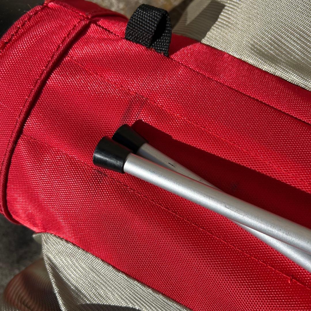 パーリーゲイツ スタンド式 ゴルフバッグ キャディバッグ 赤 レッド ゴルフ