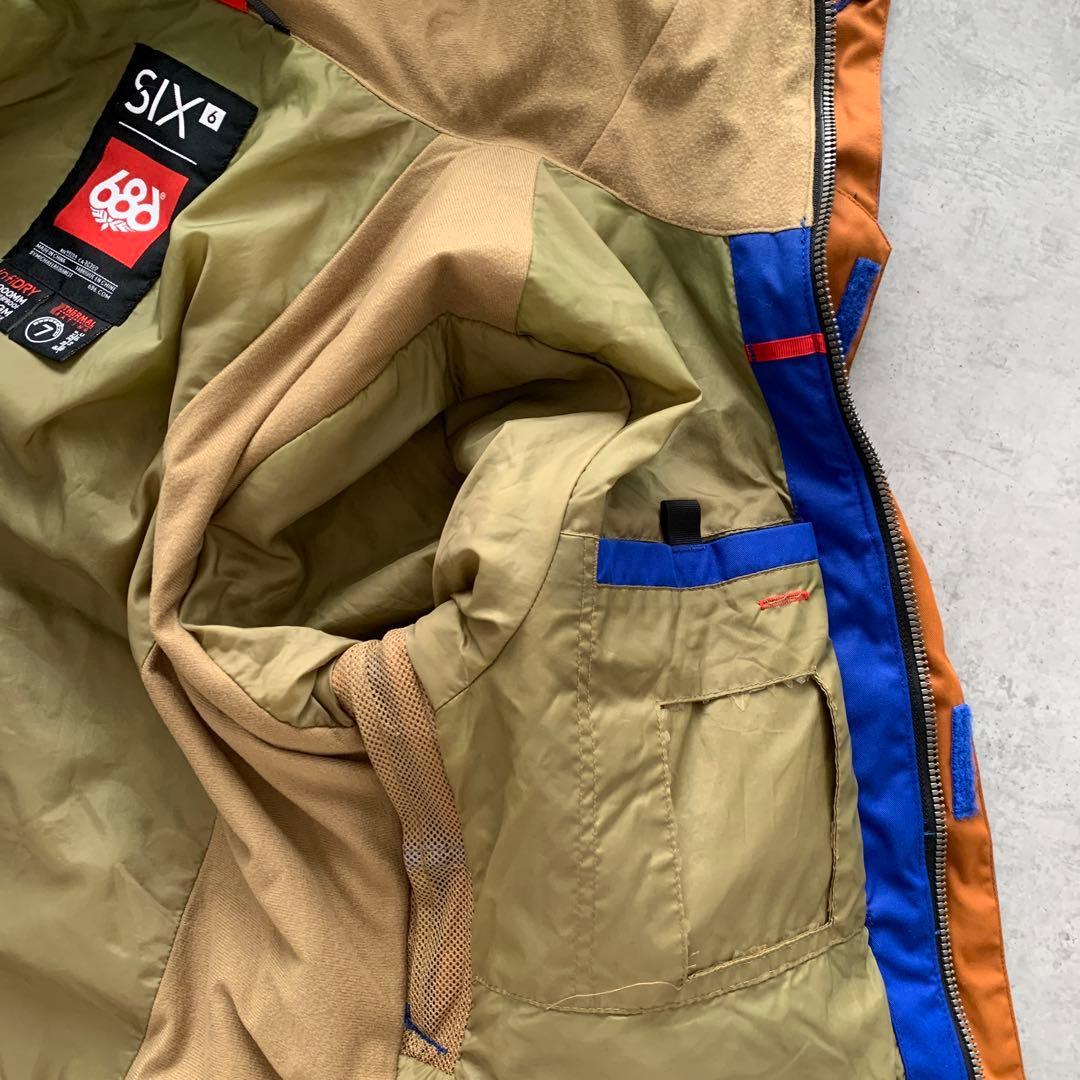 極美品☆686 SIX FIELDMAN INS スキーウェア　スノーボード